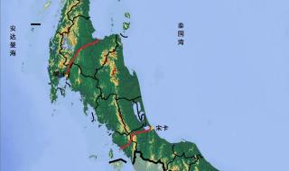 克拉运河是什么 泰国克拉运河地图
