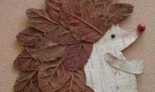 树叶画的简单做法 树叶画的简单做法